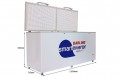 Tủ đông Smart Inverter Darling DMF-9779 ASI 970 lít
