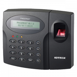 Bộ điều khiển tích hợp đầu đọc IDTECK IP-FINGER007   thẻ chuẩn EM 125Khz, vân tay và mã PIN