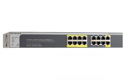 16-Port PoE Gigabit Ethernet Smart Switch with 2 PD Port NETGEAR GS516TP