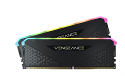 RAM DESKTOP CORSAIR VENGEANCE RS RGB (CMG16GX4M2E3200C16) 16GB (2X8GB) DDR4 3200MHZ